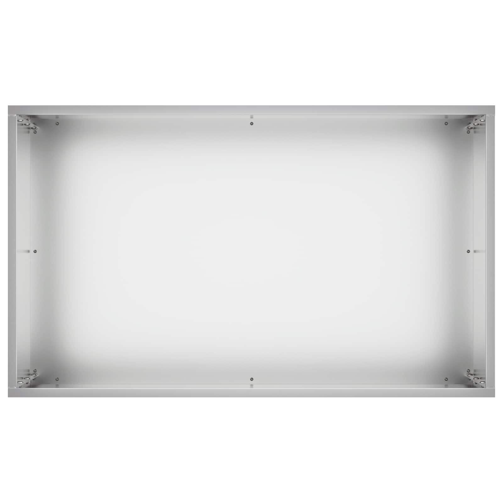Vaso da giardino 2 pz Argento 50 x 30 x 50 cm Acciaio zincato | homemem39