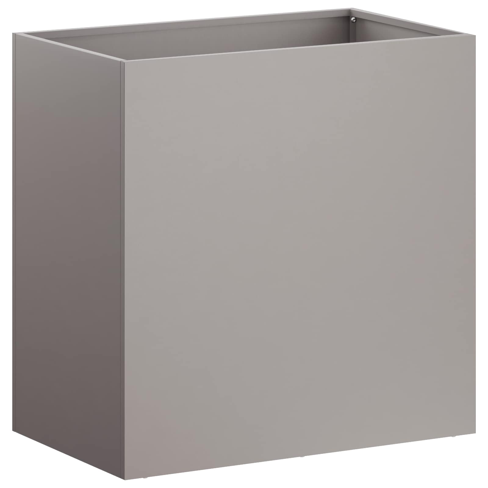 Vaso da giardino Ruggine 50 x 30 x 50 cm Acciaio Corten | homemem39