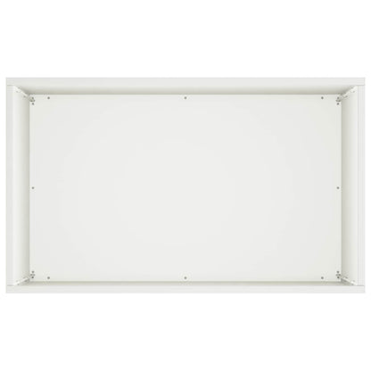 Vaso da giardino Bianco 50 x 30 x 75 cm | homemem39