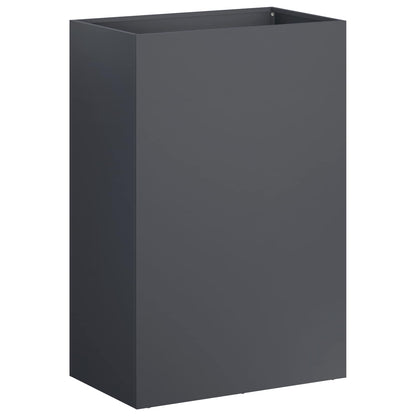 Vaso da giardino Antracite 50 x 30 x 75 cm | homemem39