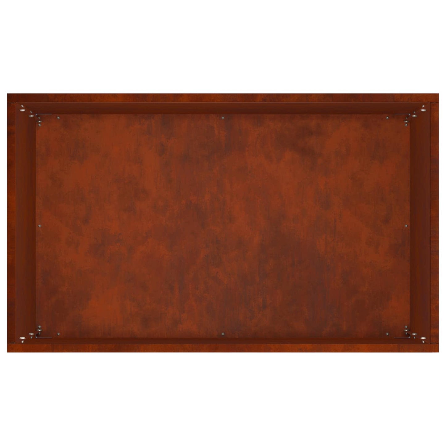 Vaso da giardino Ruggine 50 x 30 x 75 cm Acciaio Corten | homemem39