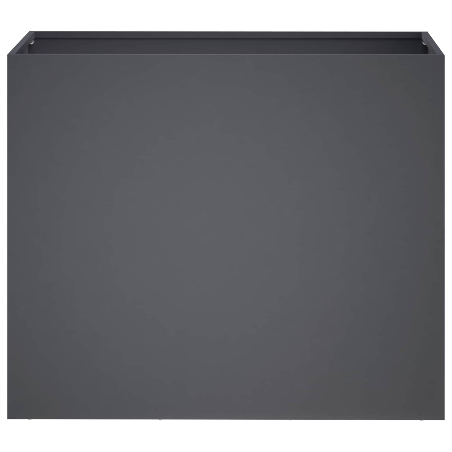 Vaso da giardino Antracite 60 x 30 x 40 cm | homemem39