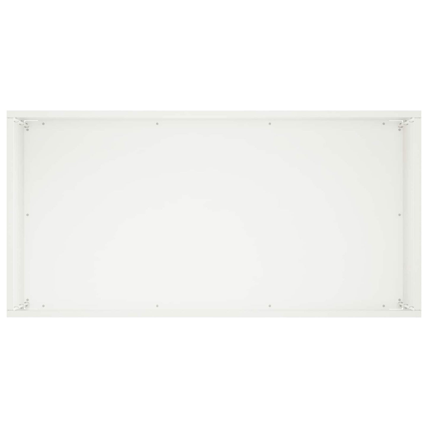 Vaso da giardino 2 pz Bianco 60 x 30 x 50 cm | homemem39