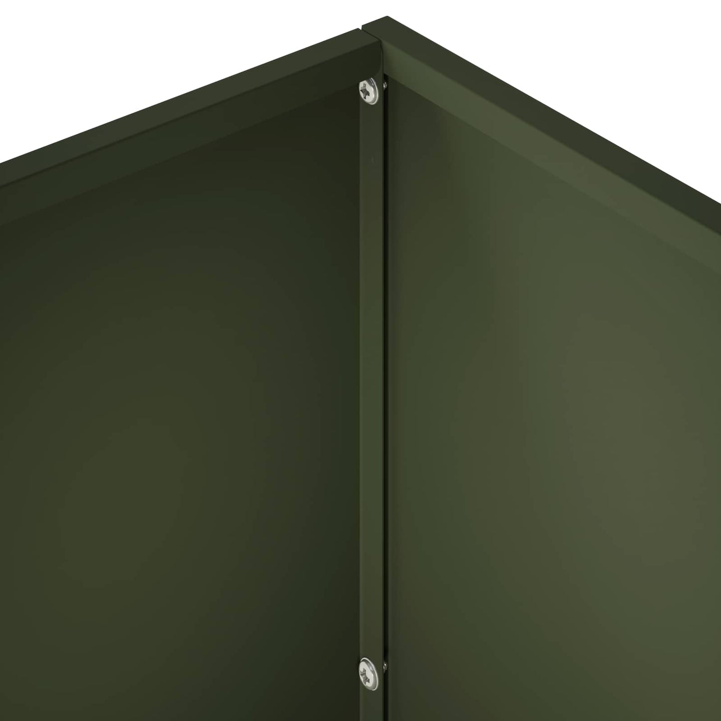 Vaso da giardino Verde Oliva 60 x 30 x 50 cm | homemem39