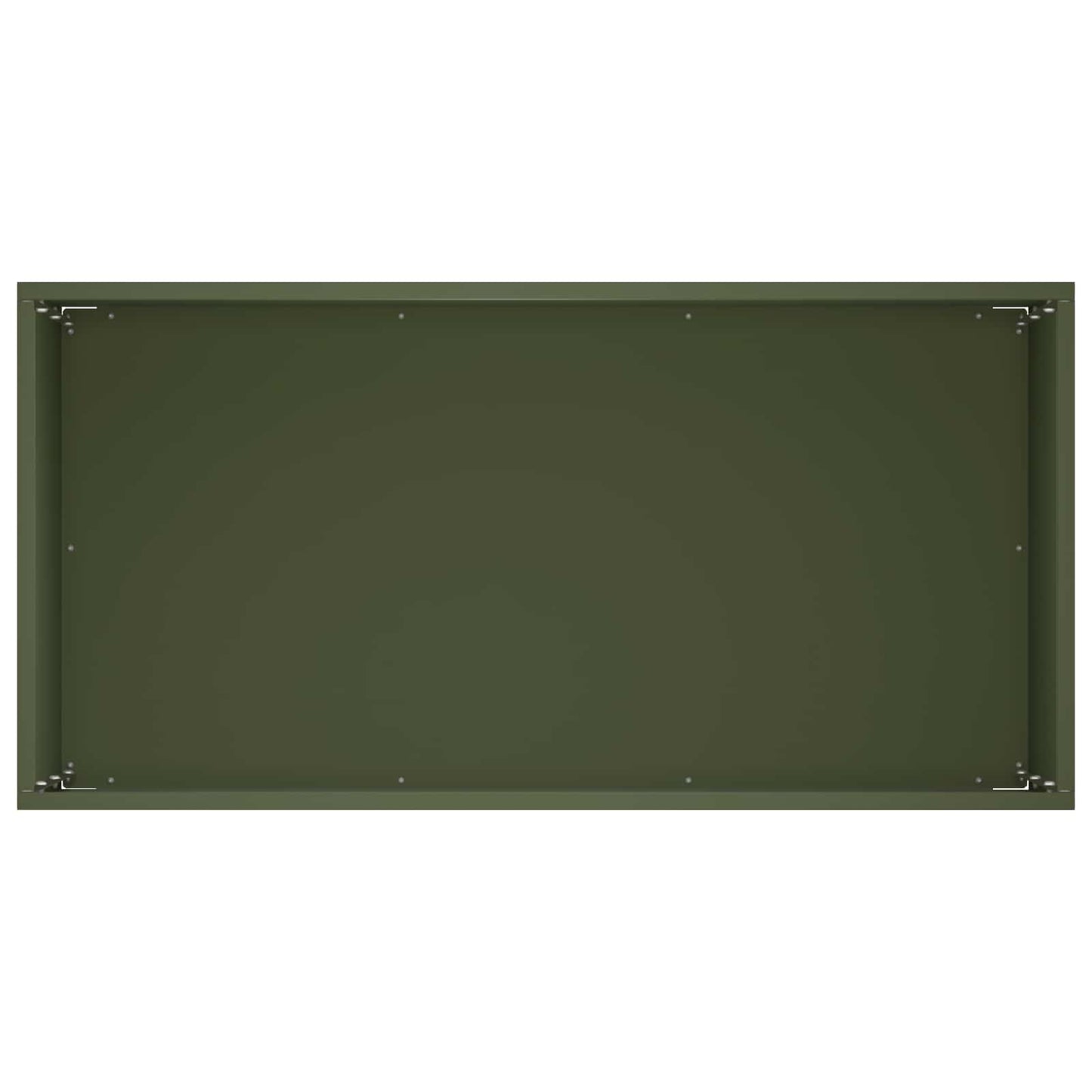 Vaso da giardino Verde Oliva 60 x 30 x 50 cm | homemem39