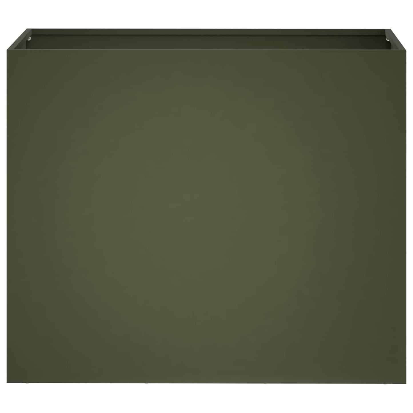 Vaso da giardino 2 pz Verde Oliva 60 x 30 x 50 cm