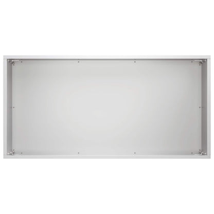 Vaso da giardino Argento 60 x 30 x 50 cm Acciaio zincato | homemem39