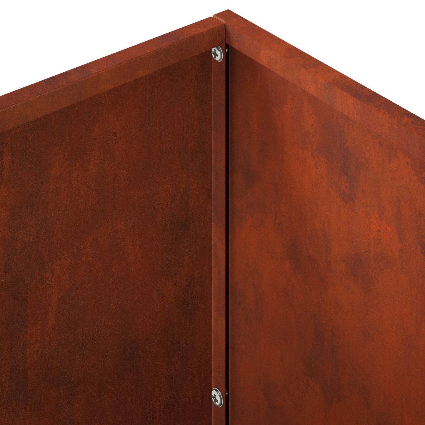 Vaso da giardino Ruggine 60 x 30 x 50 cm Acciaio Corten