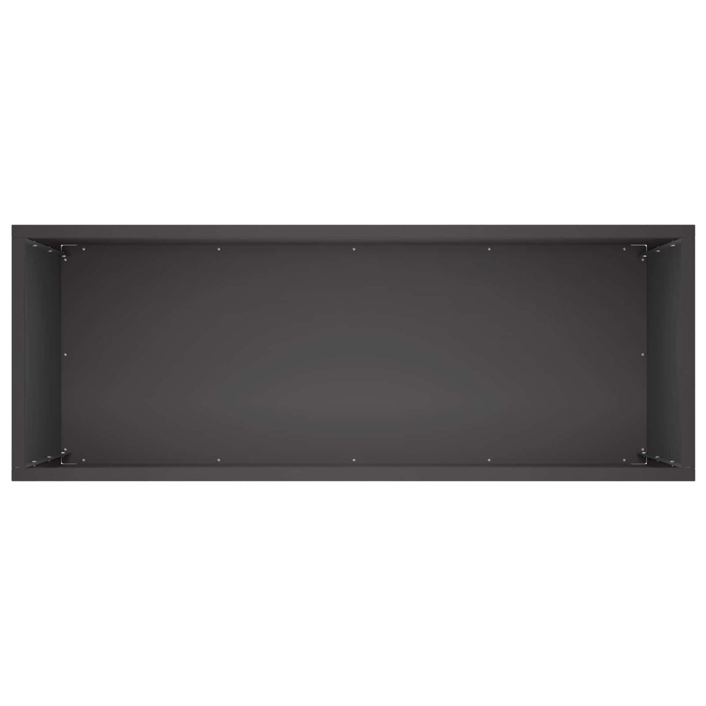 Vaso da giardino 2 pz Nero 80 x 30 x 40 cm | homemem39