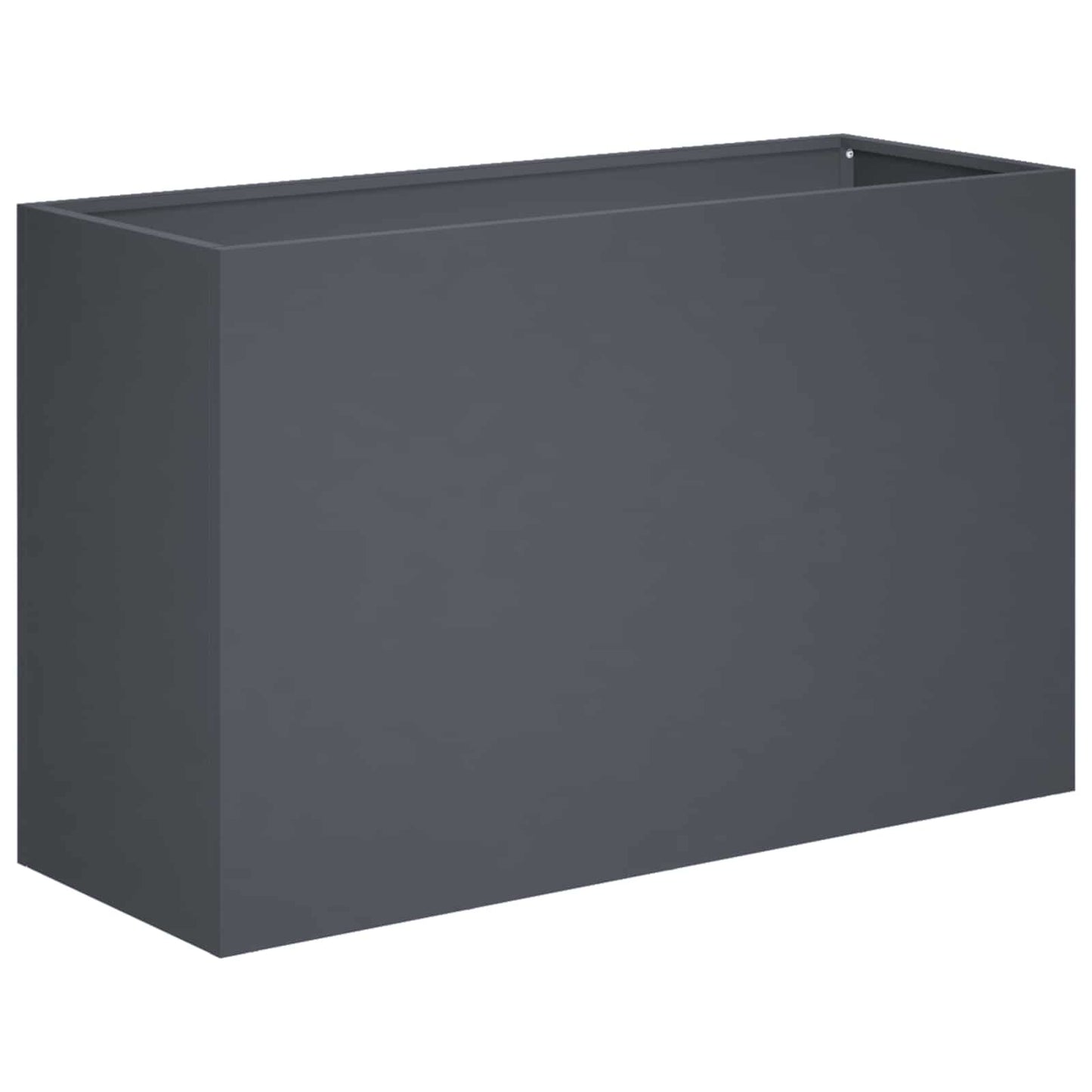 Vaso da giardino Antracite 80 x 30 x 40 cm | homemem39