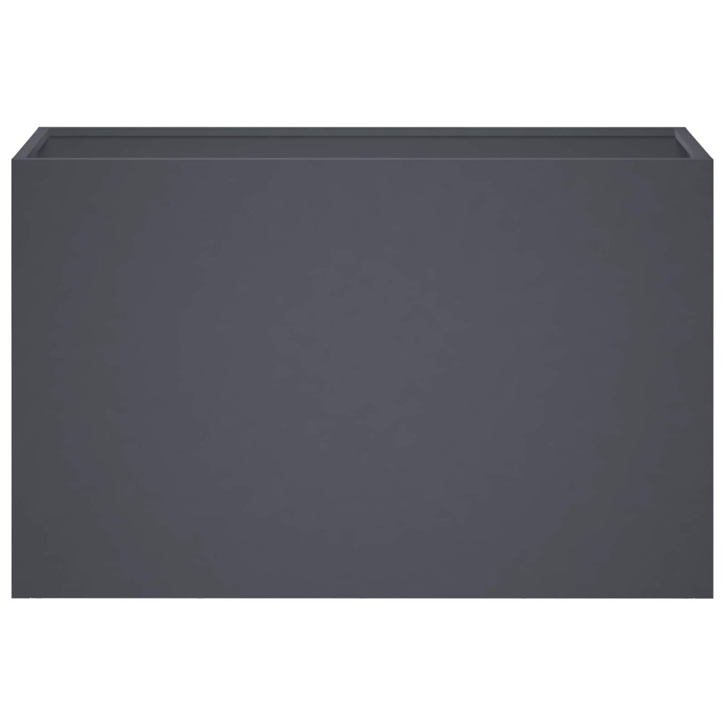 Vaso da giardino Antracite 80 x 30 x 40 cm | homemem39