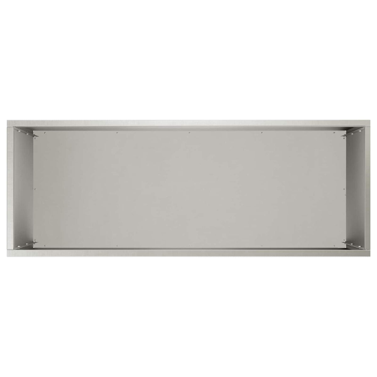 Vaso da giardino 2 pz Argento 80 x 30 x 50 cm Acciaio Inox