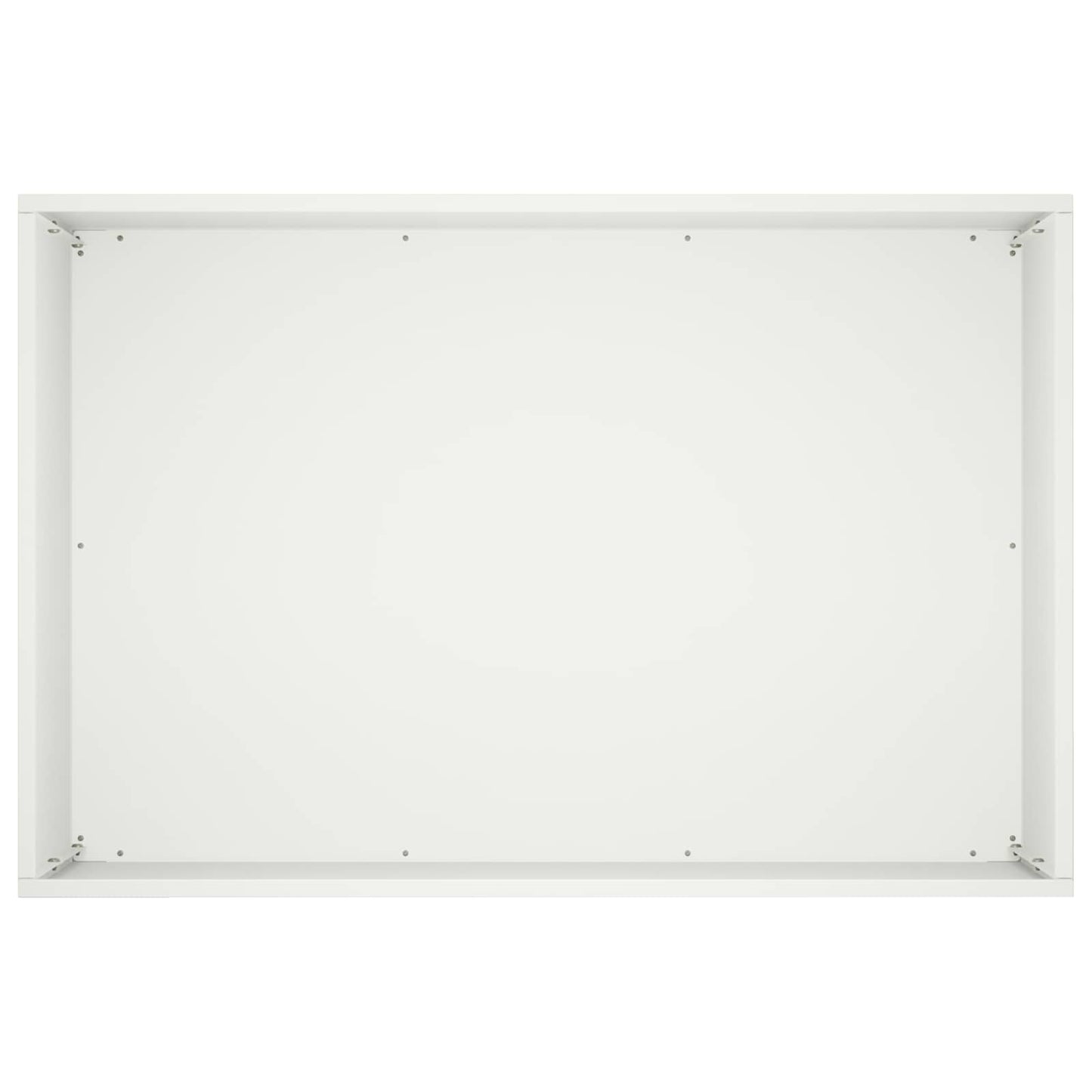 Vaso da giardino 2 pz Bianco 50 x 40 x 40 cm