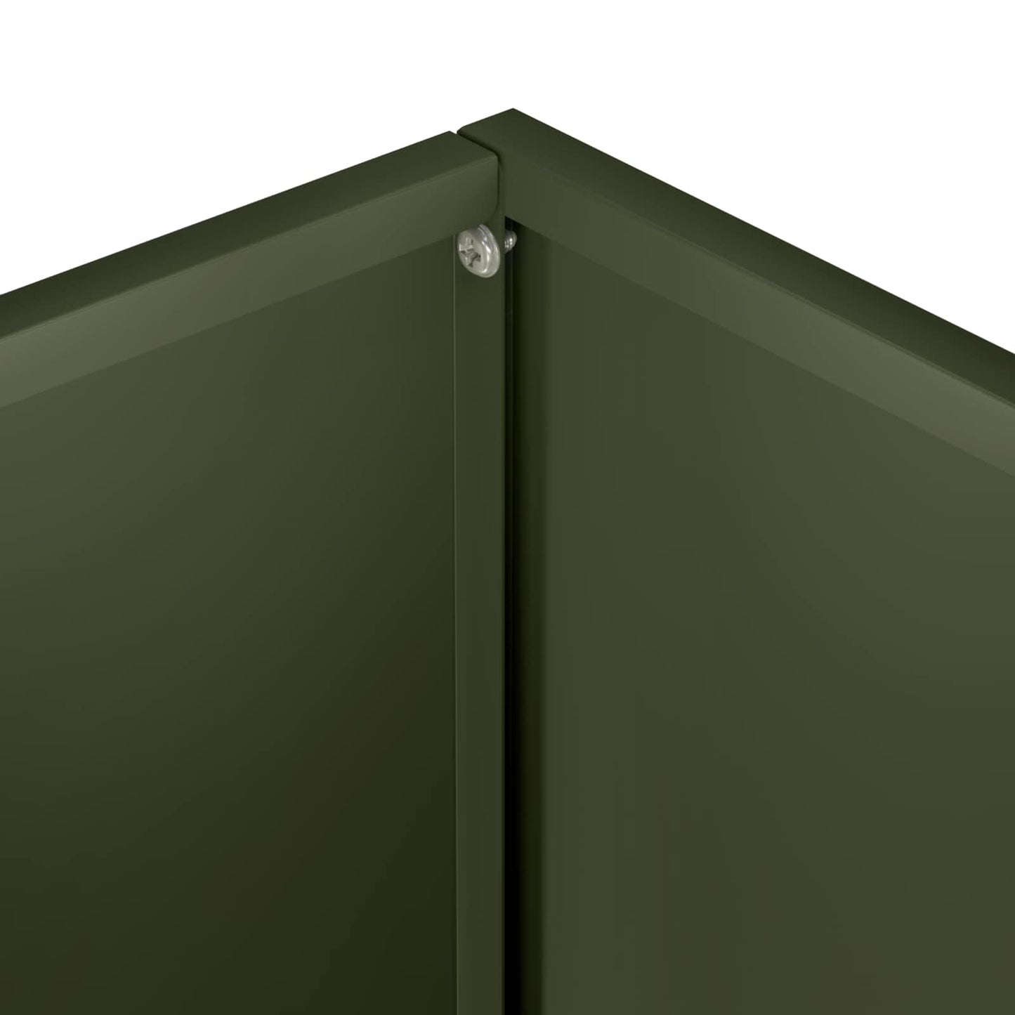 Vaso da giardino Verde Oliva 50 x 40 x 40 cm | homemem39