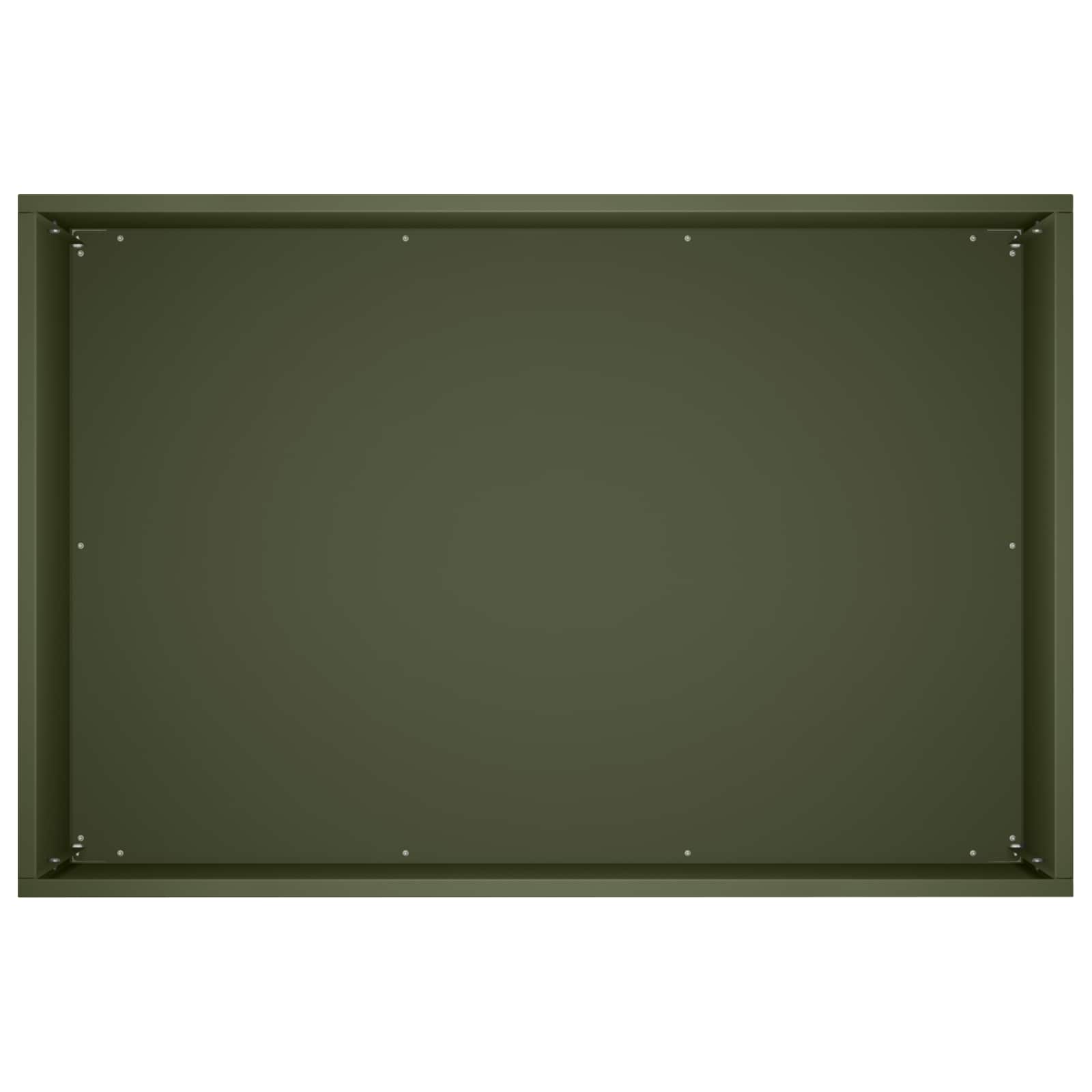 Vaso da giardino 2 pz Verde Oliva 50 x 40 x 40 cm | homemem39