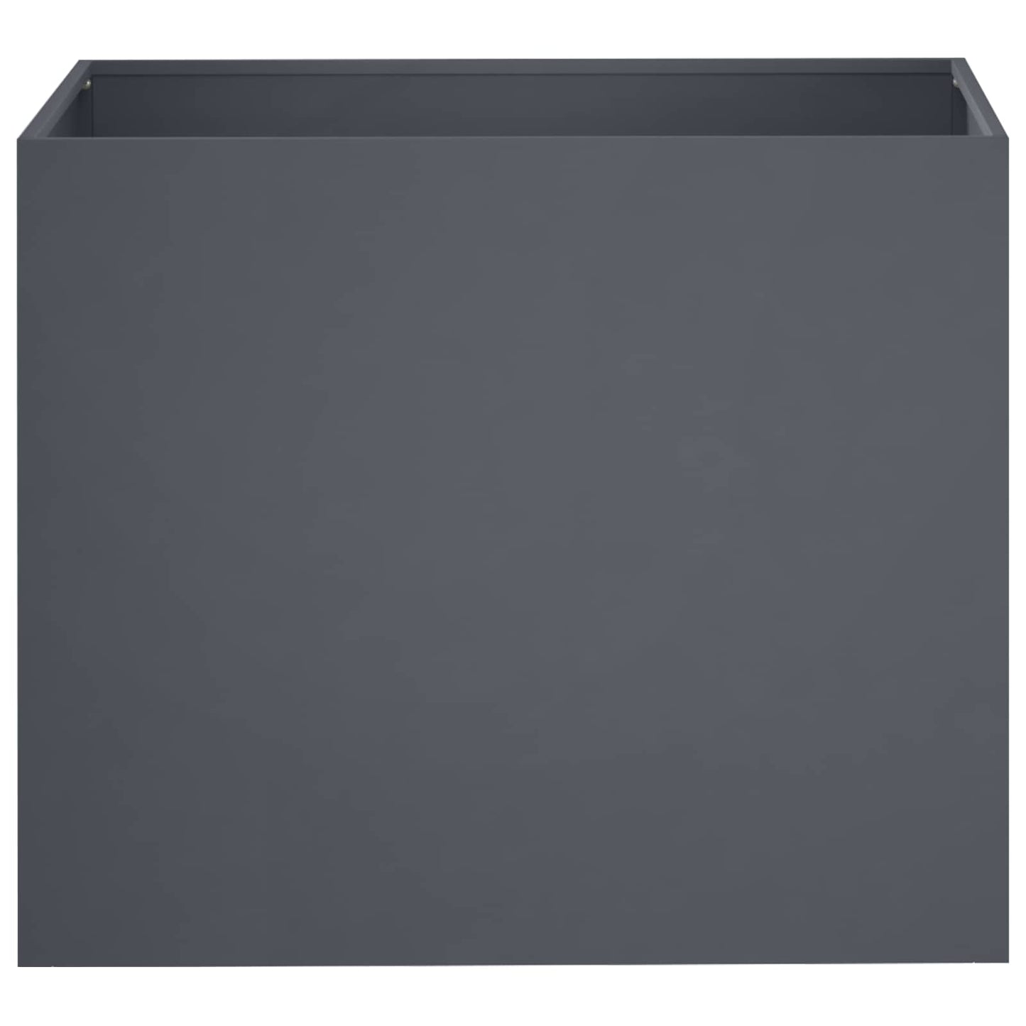 Vaso da giardino 2 pz Antracite 50 x 40 x 50 cm | homemem39