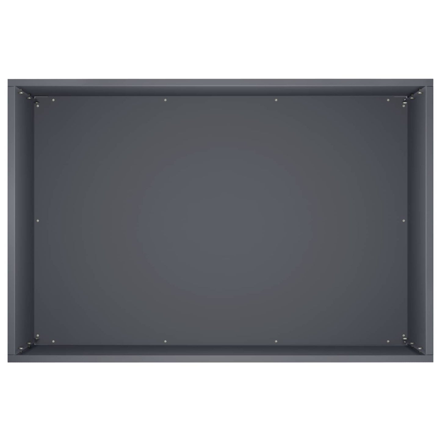 Vaso da giardino 2 pz Antracite 50 x 40 x 50 cm | homemem39