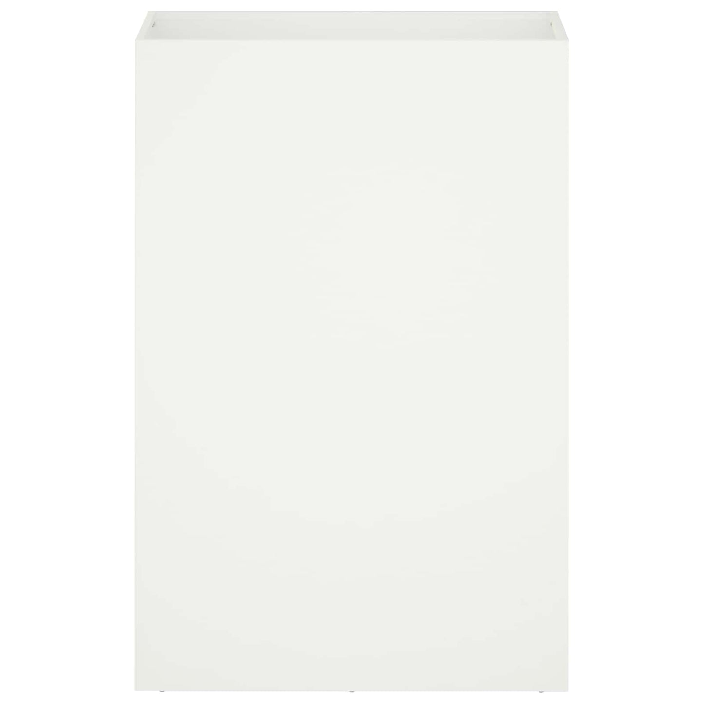 Vaso da giardino 2 pz Bianco 50 x 40 x 75 cm | homemem39