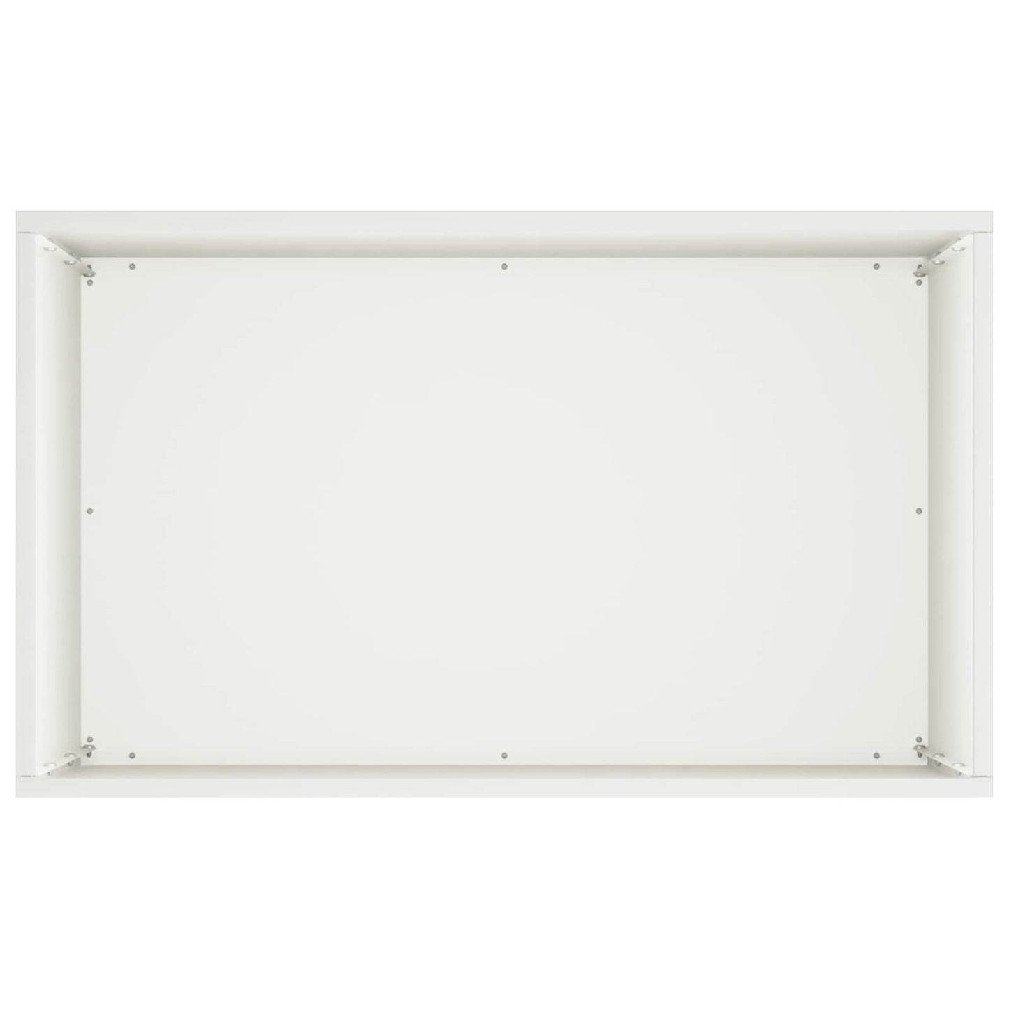 Vaso da giardino 2 pz Bianco 50 x 40 x 75 cm | homemem39