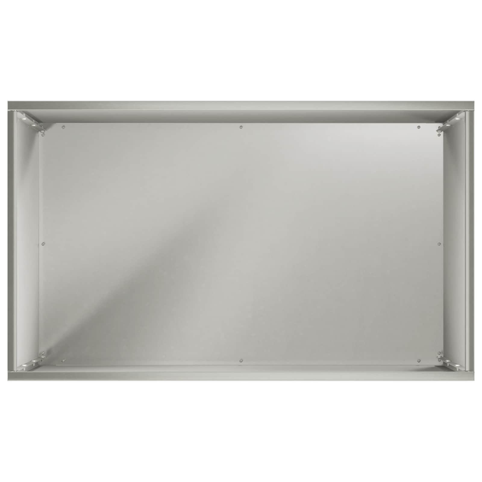 Vaso da giardino 2 pz Argento 50 x 40 x 75 cm Acciaio Inox | homemem39