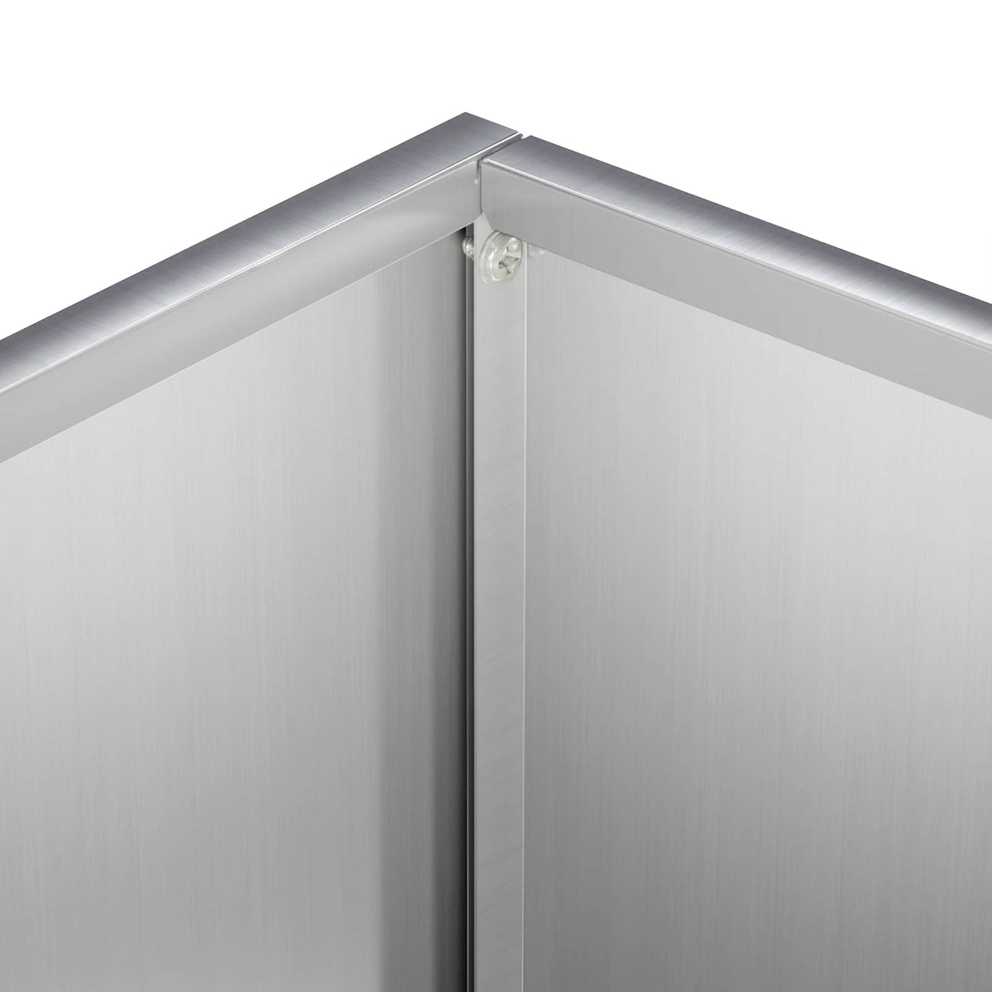 Vaso da giardino Argento 50 x 40 x 75 cm Acciaio zincato | homemem39