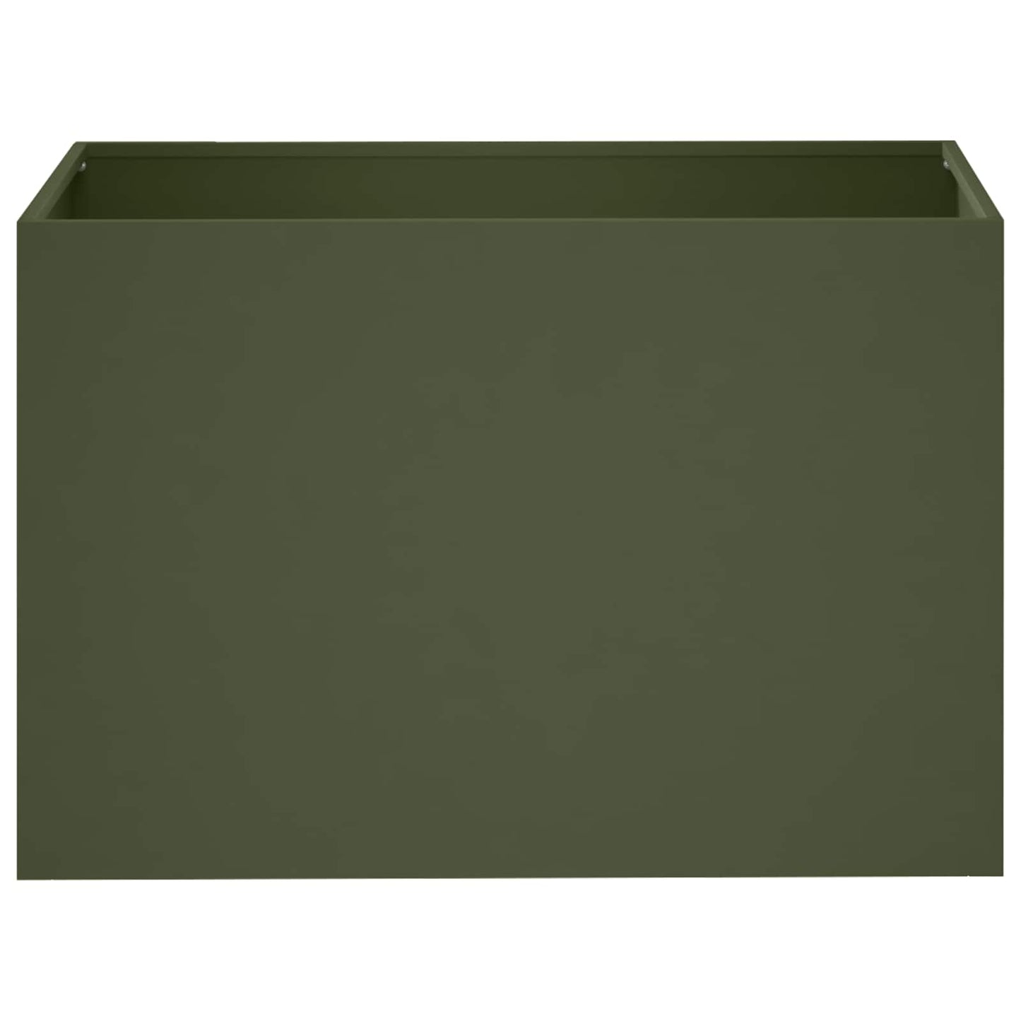 Vaso da giardino Verde Oliva 60 x 40 x 40 cm | homemem39