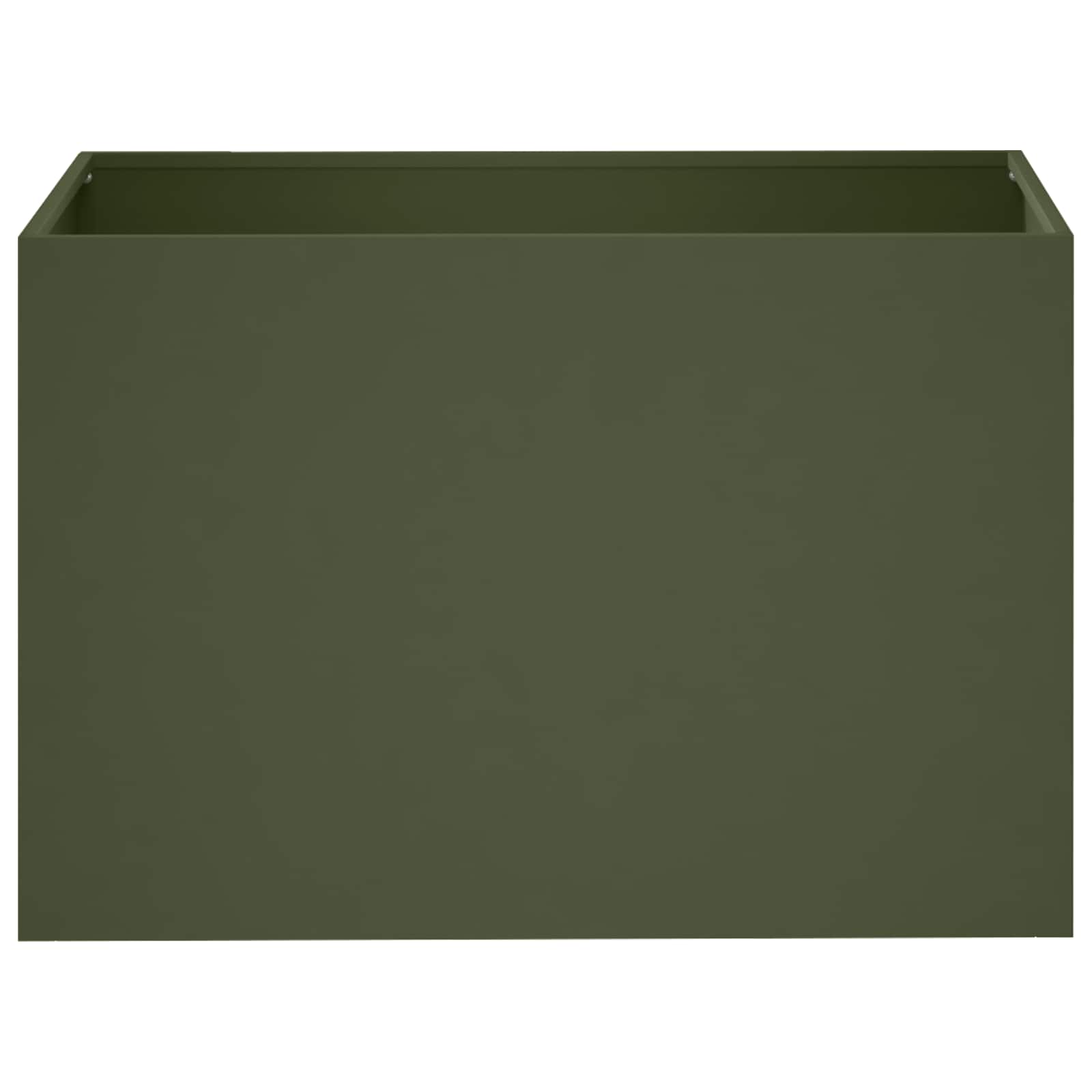 Vaso da giardino 2 pz Verde Oliva 60 x 40 x 40 cm | homemem39