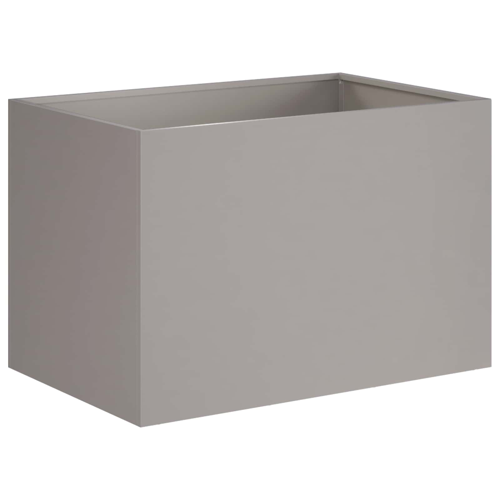 Vaso da giardino Ruggine 60 x 40 x 40 cm Acciaio Corten | homemem39