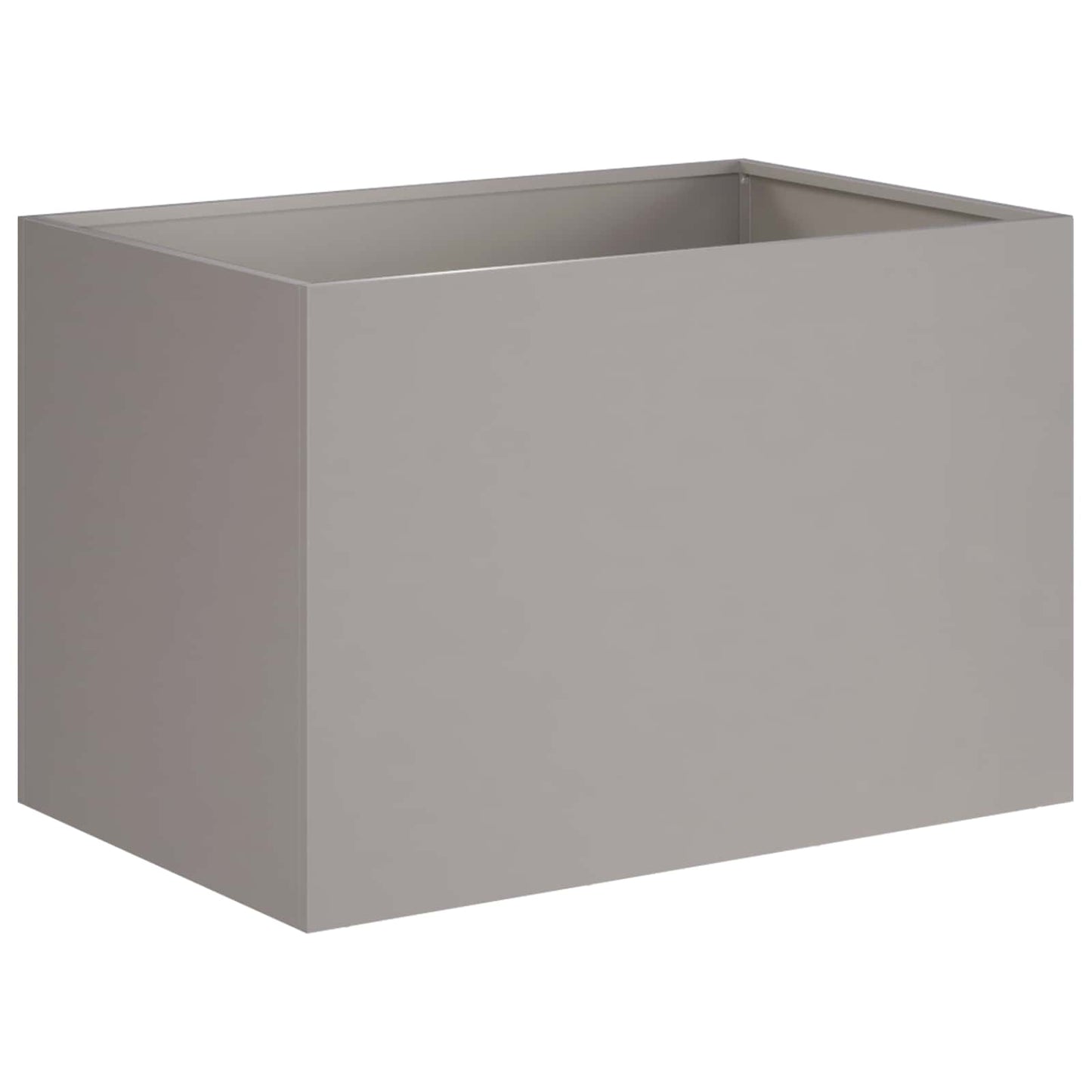 Vaso da giardino 2 pz Ruggine 60 x 40 x 40 cm Acciaio Corten | homemem39