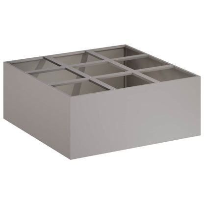 Vaso da giardino Ruggine 100 x 100 x 30 cm Acciaio Corten | homemem39