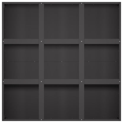 Vaso da giardino Nero 100 x 100 x 50 cm | homemem39