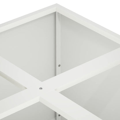 Vaso da giardino Bianco 100 x 100 x 50 cm | homemem39