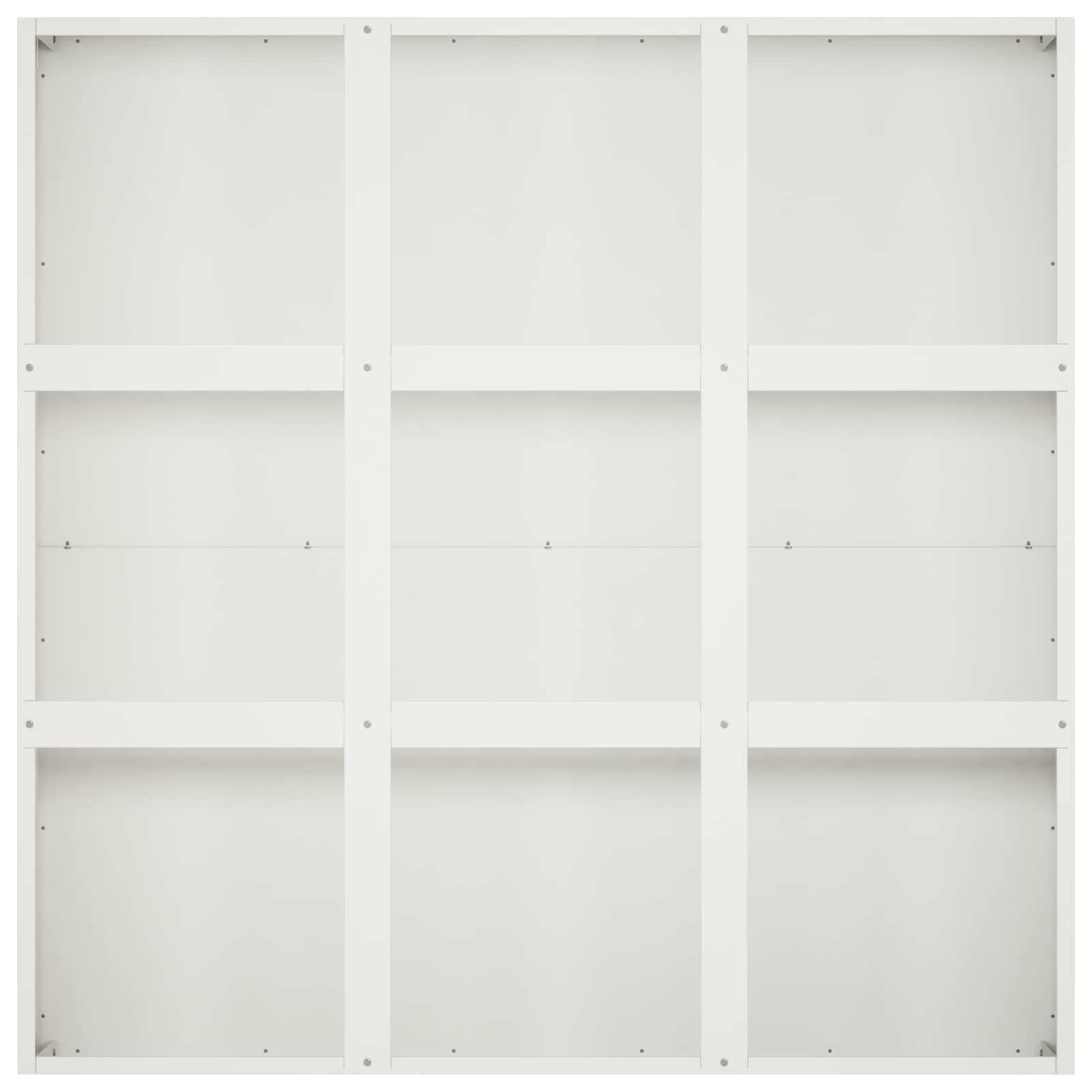 Vaso da giardino Bianco 100 x 100 x 50 cm | homemem39