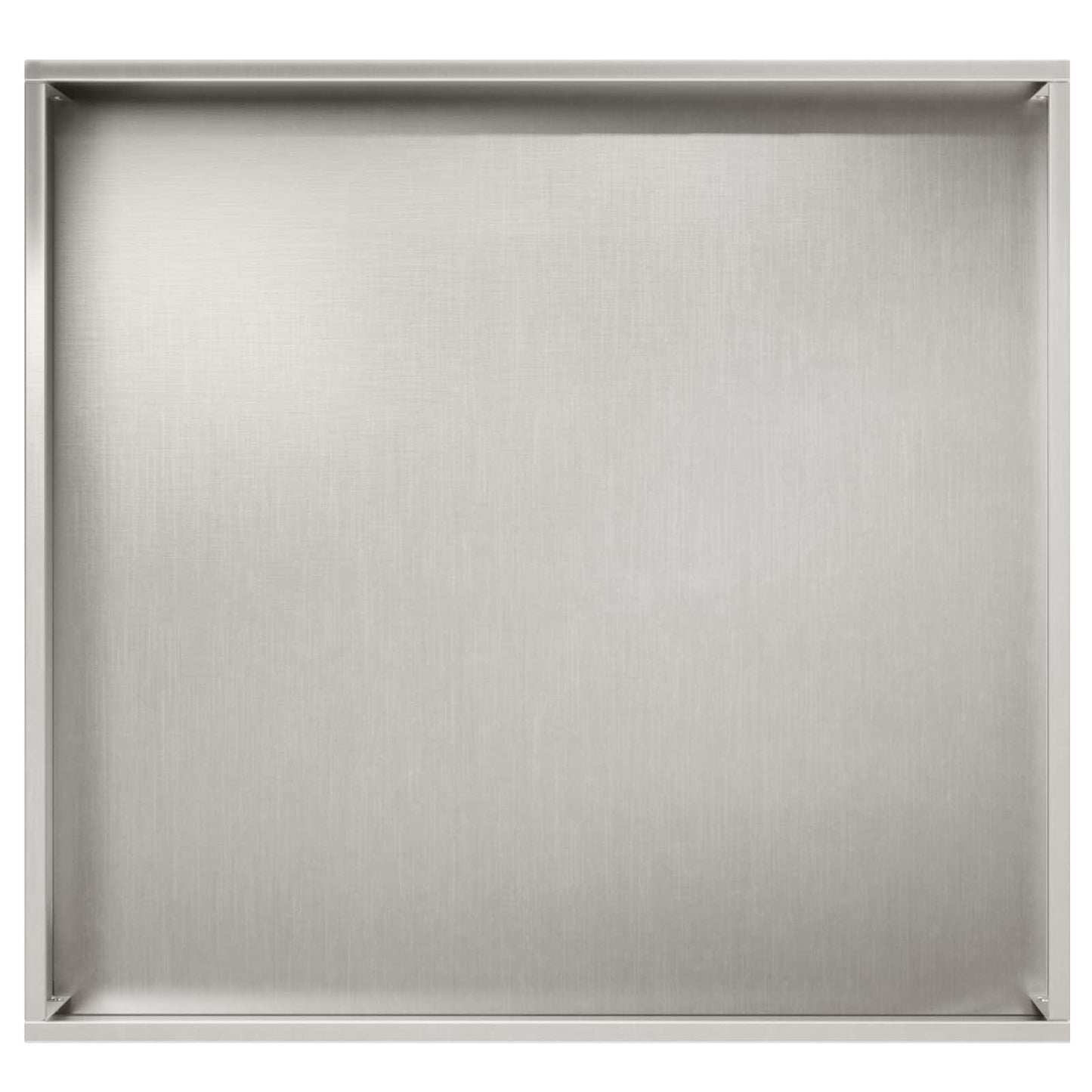 Vaso da giardino Argento 50 x 50 x 49 cm Acciaio Inox | homemem39