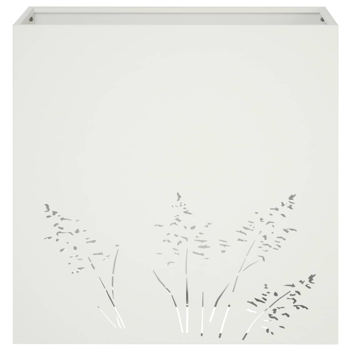 Vaso da giardino Bianco 50 x 30 x 49 cm | homemem39