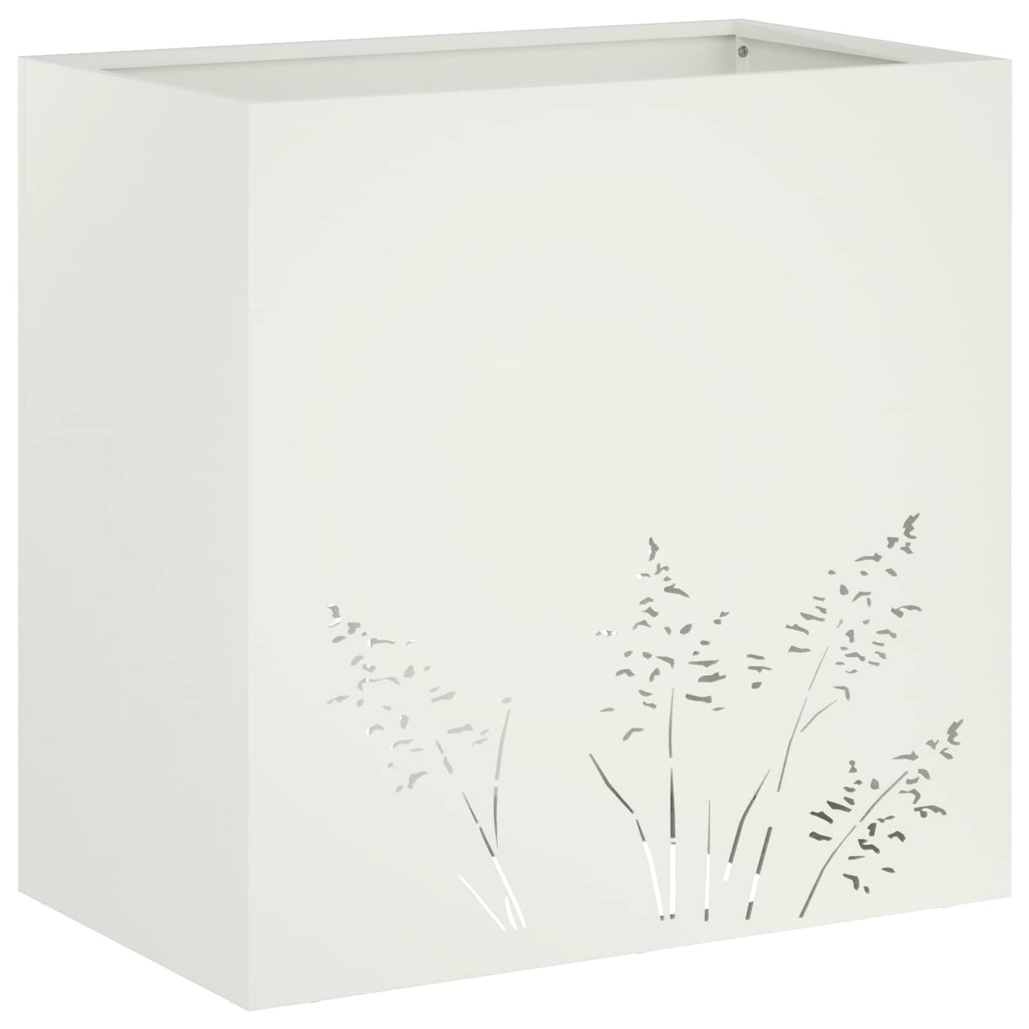 Vaso da giardino 2 pz Bianco 50 x 30 x 49 cm | homemem39