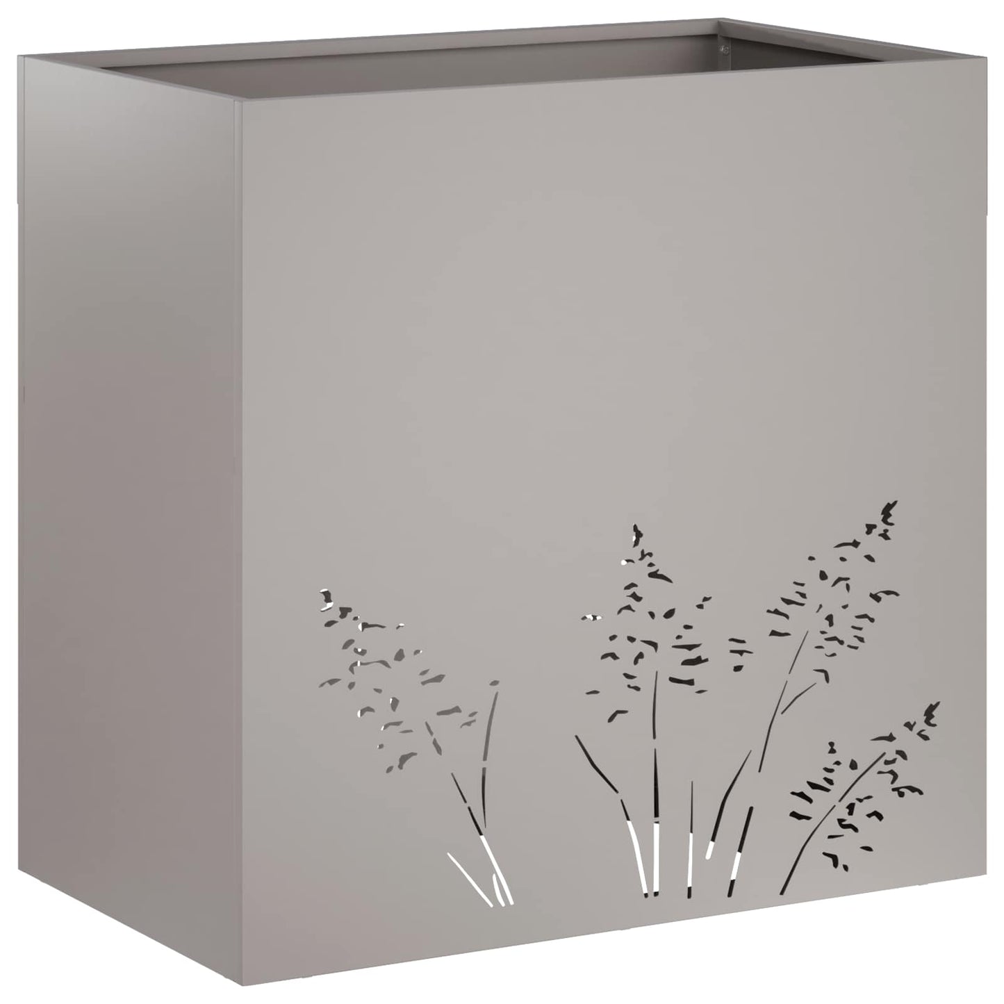 Vaso da giardino Ruggine 50 x 30 x 49 cm Acciaio Corten | homemem39