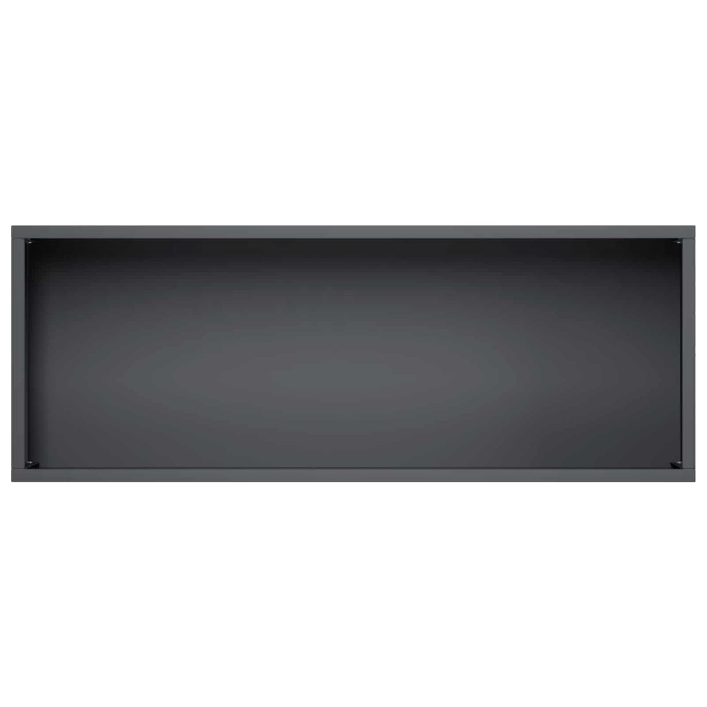 Vaso da giardino 2 pz Nero 80 x 20 x 49 cm | homemem39