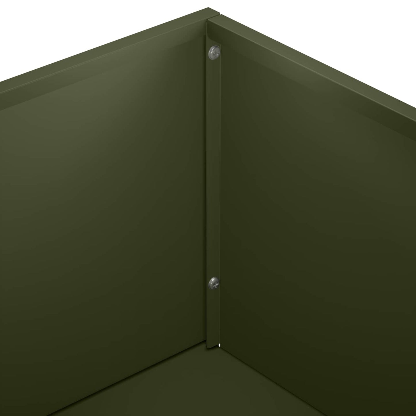 Vaso da giardino Verde Oliva 80 x 20 x 49 cm | homemem39
