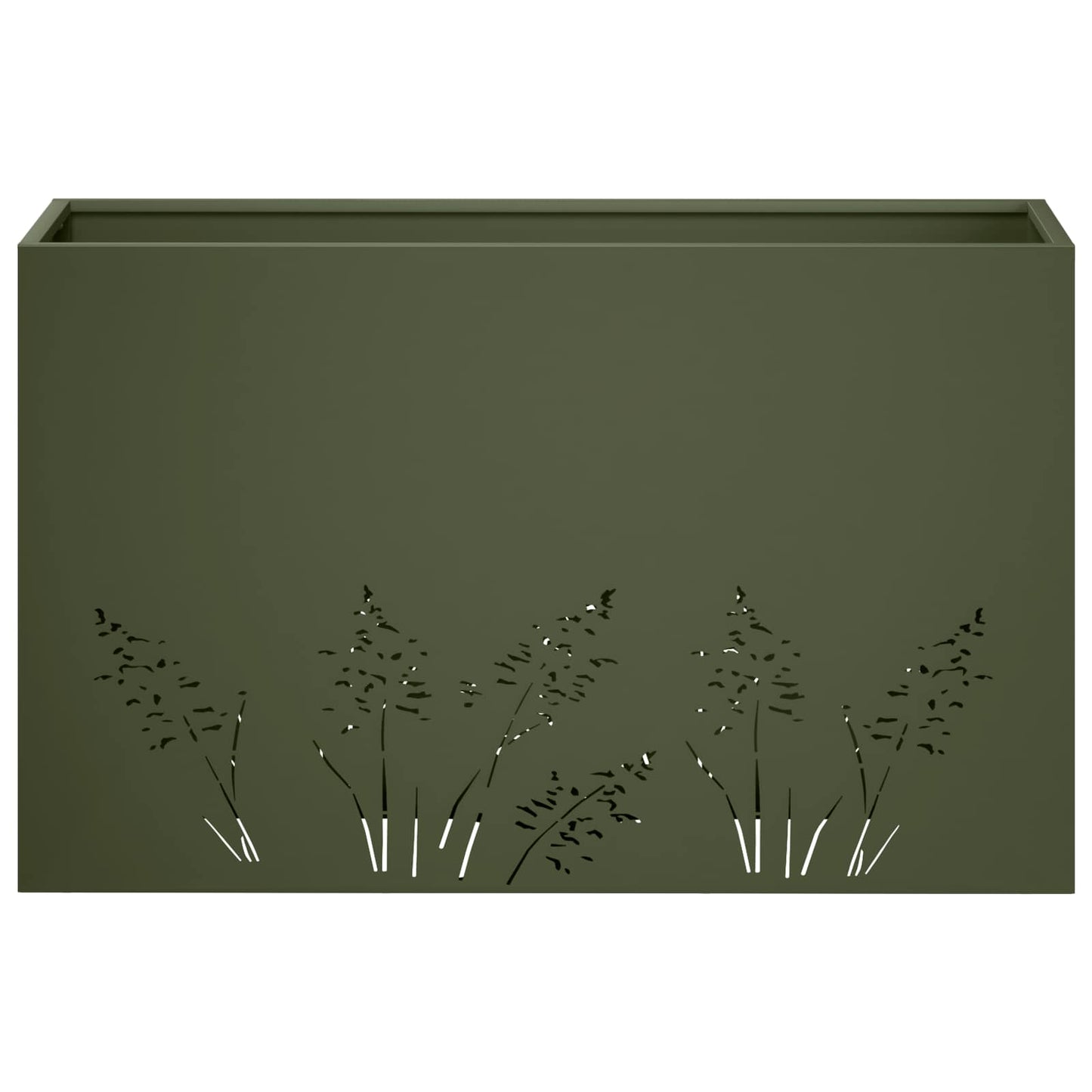 Vaso da giardino Verde Oliva 80 x 20 x 49 cm | homemem39
