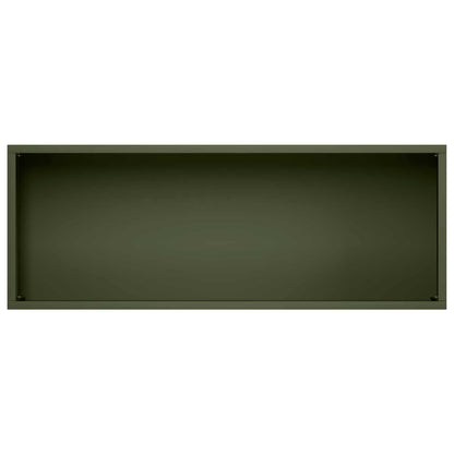 Vaso da giardino Verde Oliva 80 x 20 x 49 cm | homemem39