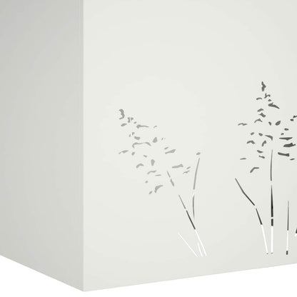 Vaso da giardino Bianco 80 x 30 x 49 cm | homemem39