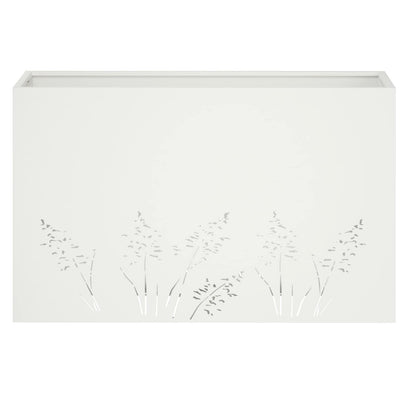 Vaso da giardino Bianco 80 x 30 x 49 cm | homemem39