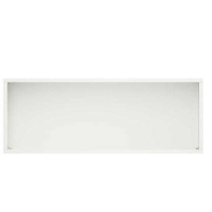 Vaso da giardino 2 pz Bianco 80 x 30 x 49 cm | homemem39