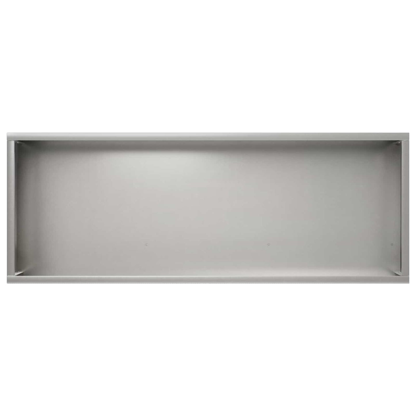 Vaso da giardino 2 pz Argento 80 x 30 x 49 cm Acciaio Inox | homemem39