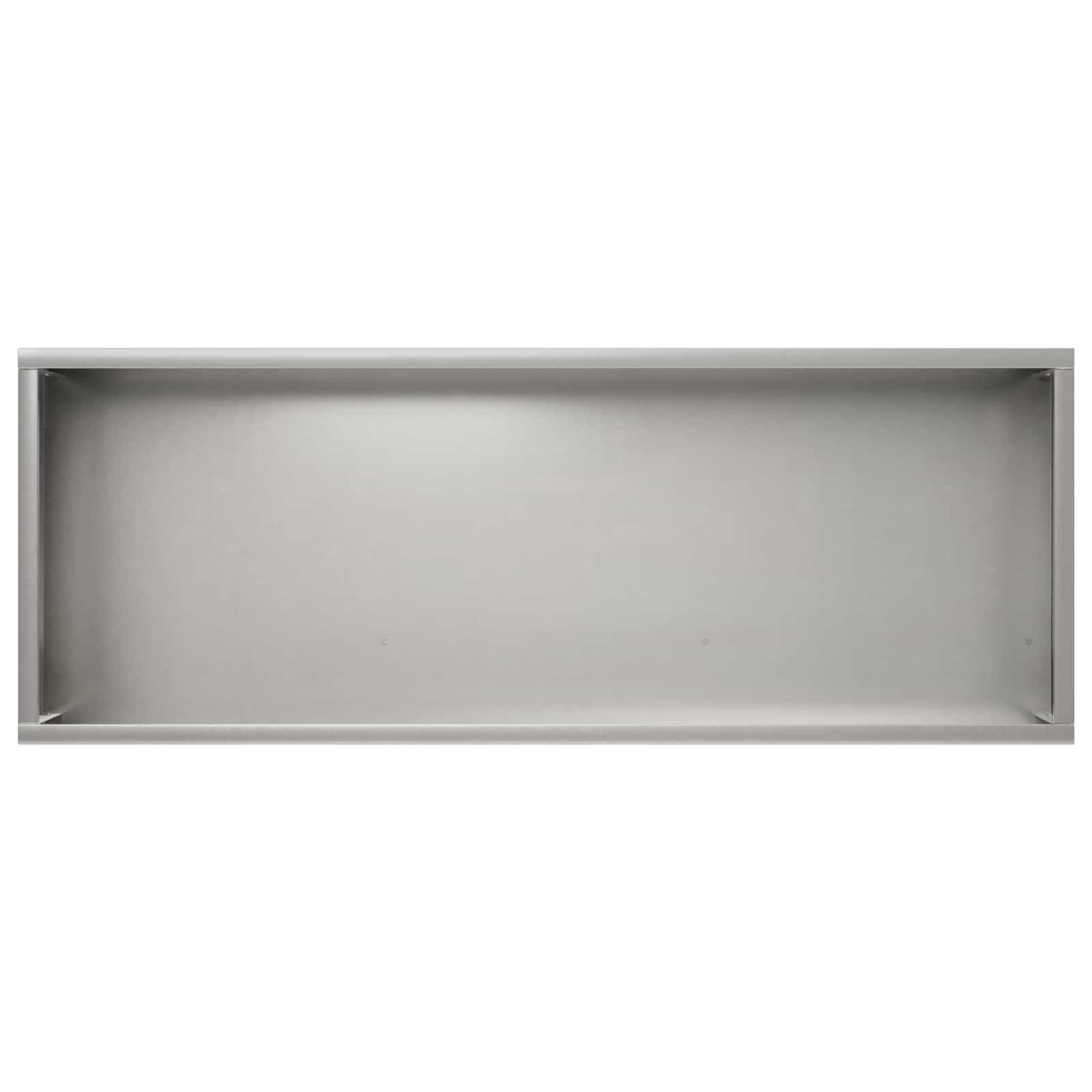 Vaso da giardino 2 pz Argento 80 x 30 x 49 cm Acciaio Inox | homemem39