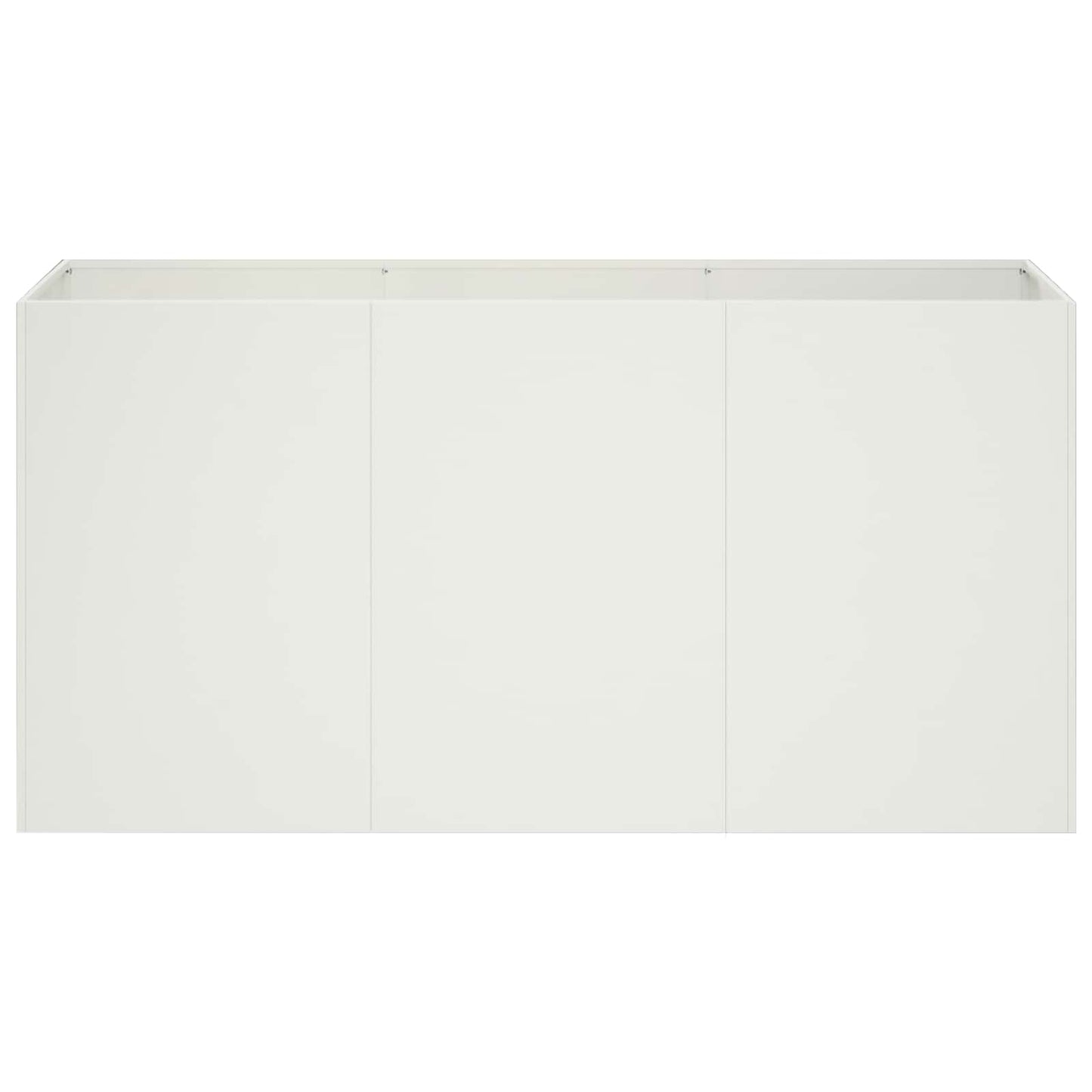 Vaso da giardino Bianco 120 x 40 x 60 cm