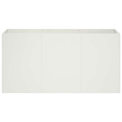 Vaso da giardino Bianco 120 x 40 x 60 cm