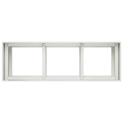 Vaso da giardino Bianco 120 x 40 x 60 cm