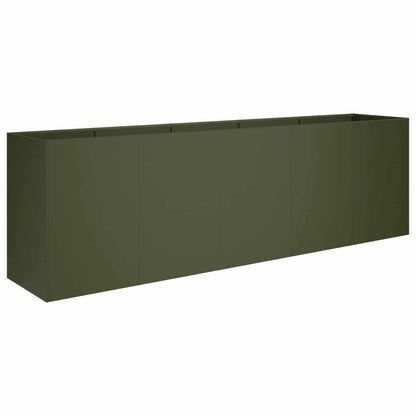Vaso da giardino Verde Oliva 200 x 40 x 60 cm | homemem39
